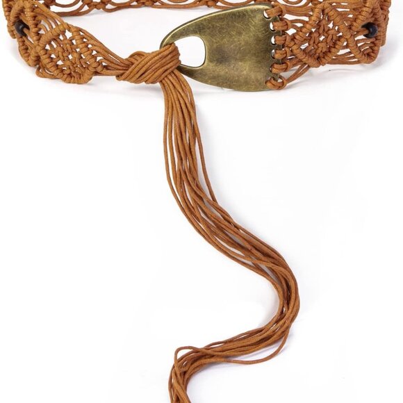 Accessories | Womens Bohemian Style Rope Braid Waist Belt  display picture 1